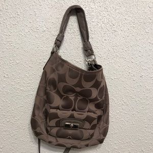 Coach Slouchy Cross Body Bag in great condition